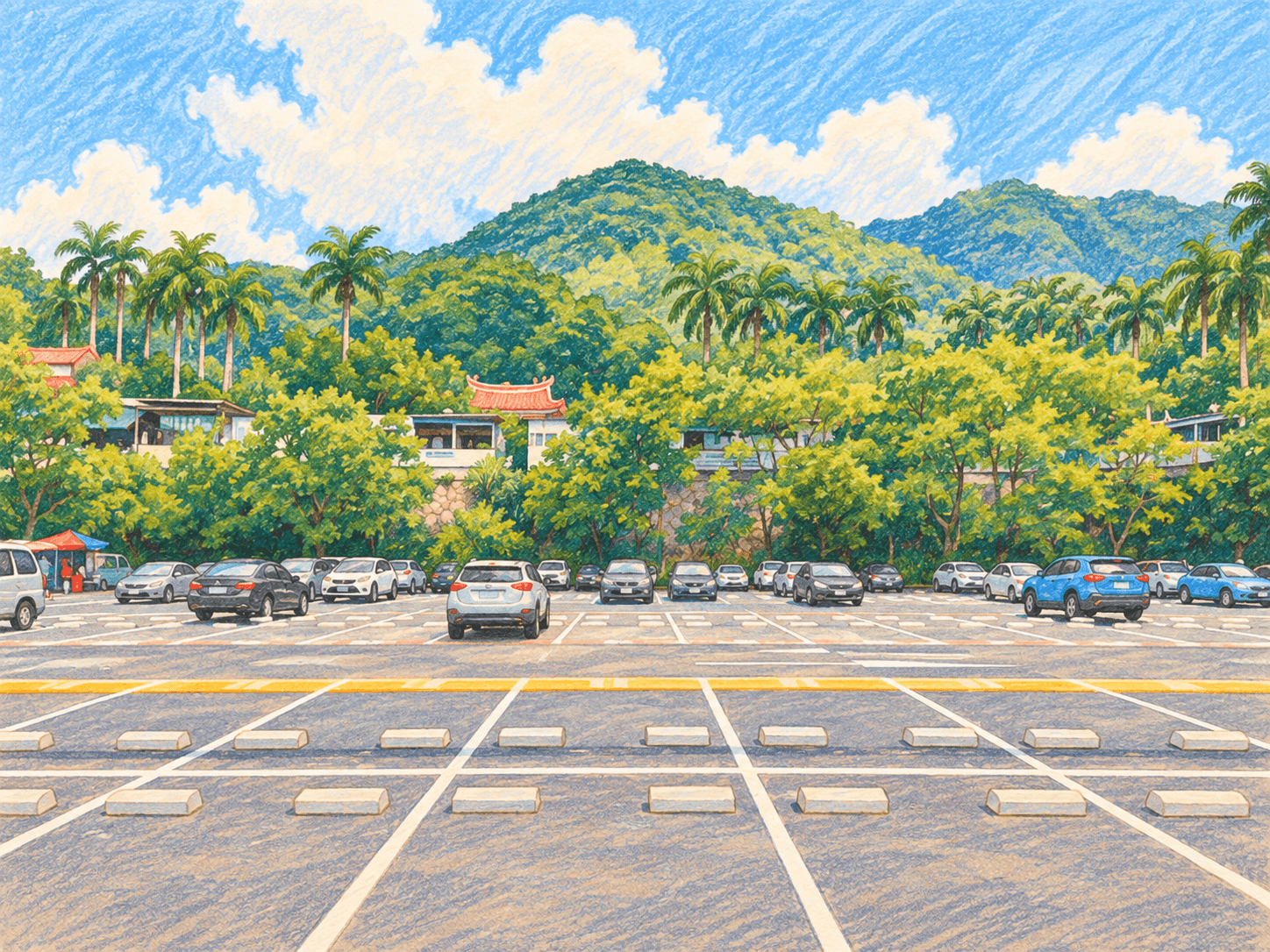 三峽白雞觀光商場風景