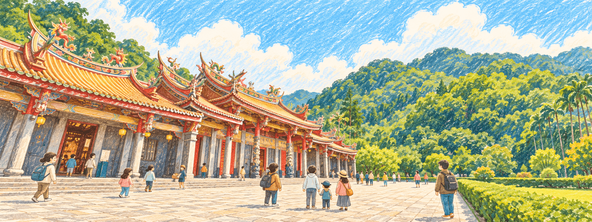 三峽白雞觀光商場風景